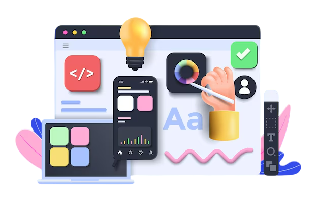 Mobile Apps Illustration